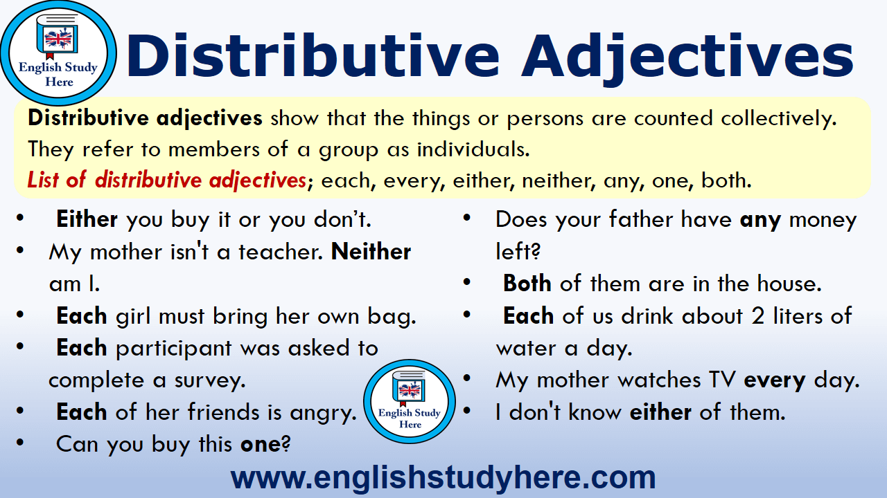 list of adjectives and their meanings pdf