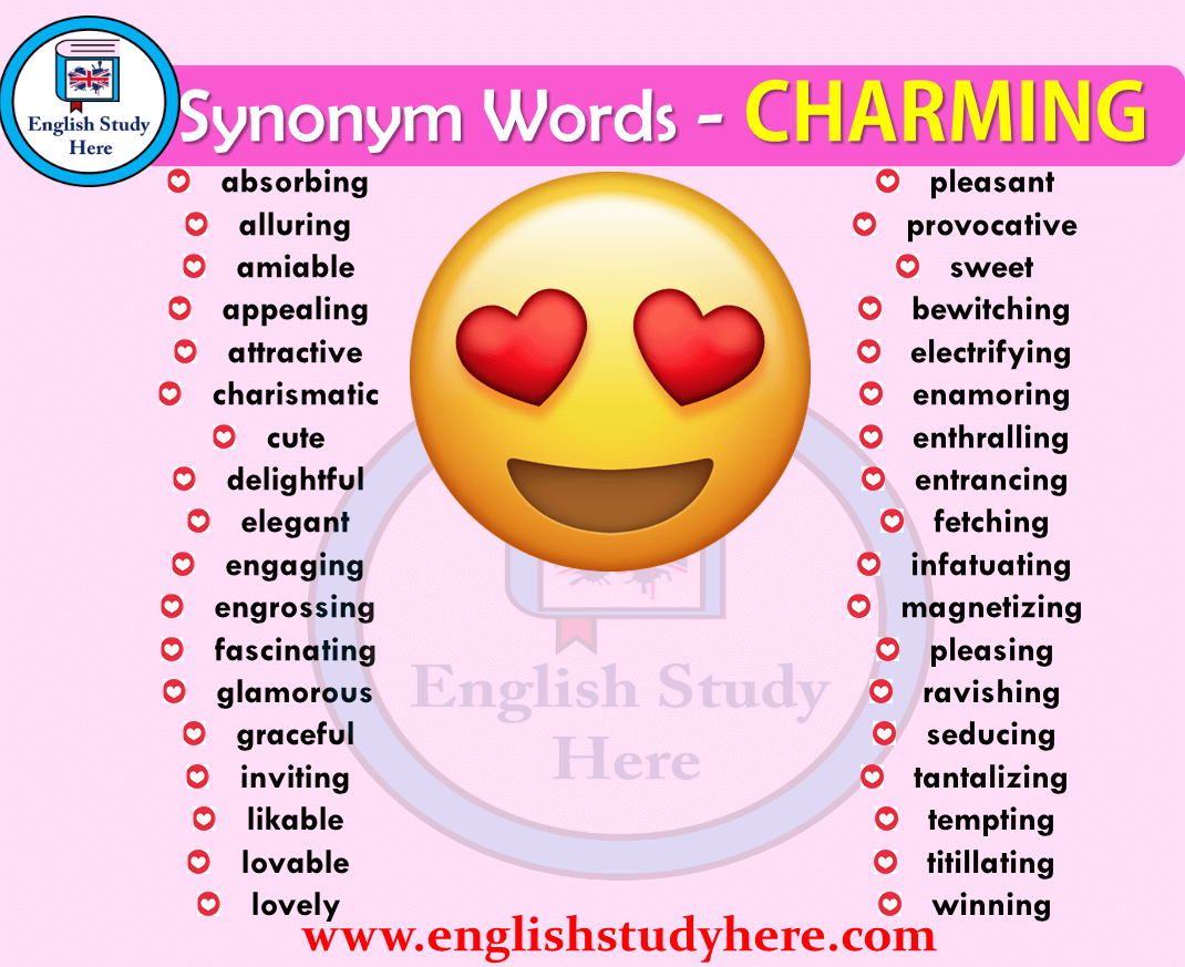Synonym Words Related to CHARMING
