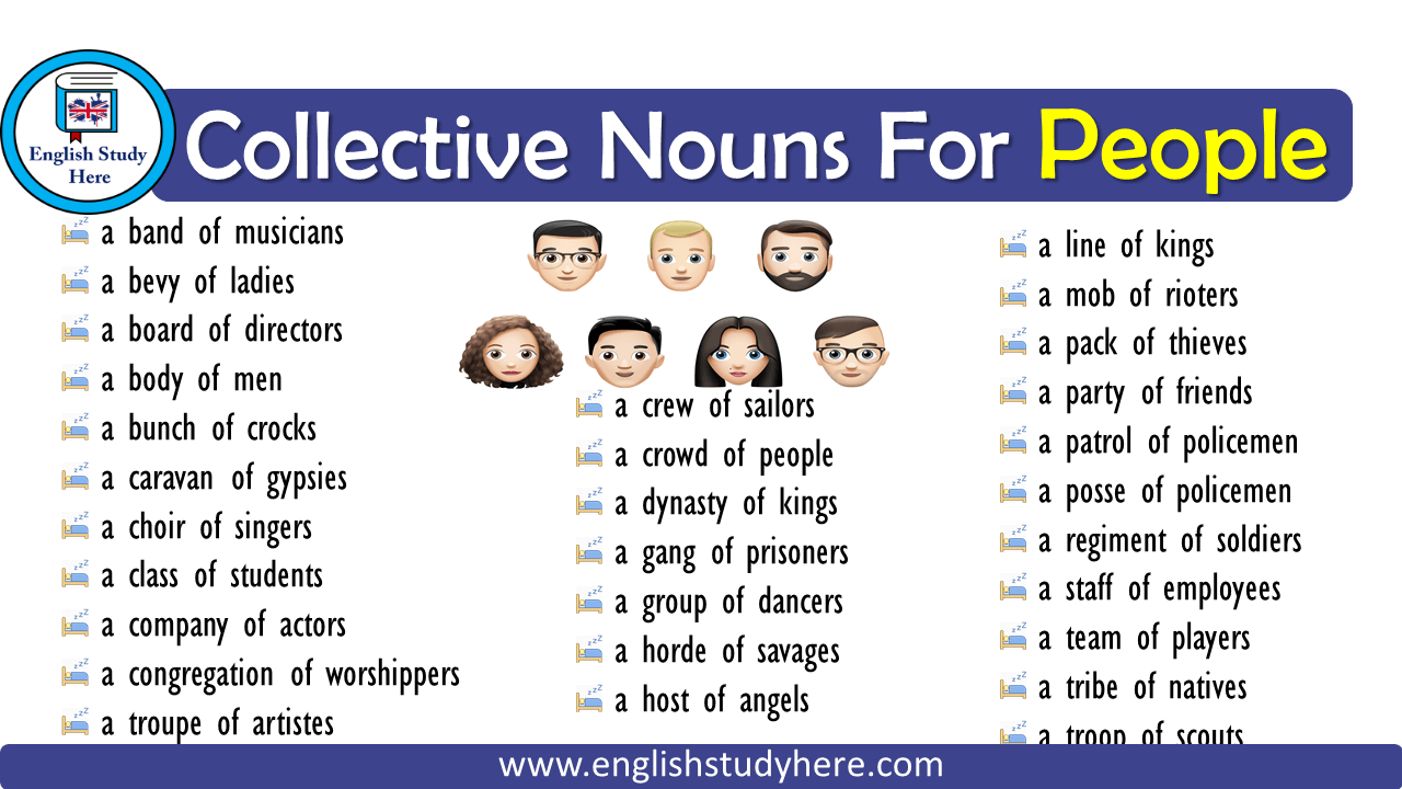 Collective Nouns For People