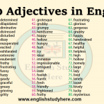 100 Adjectives in English