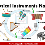 Musical Instruments Names and Pictures