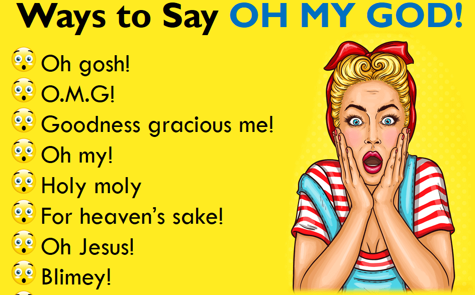 16 Ways to Say OH MY GOD in English