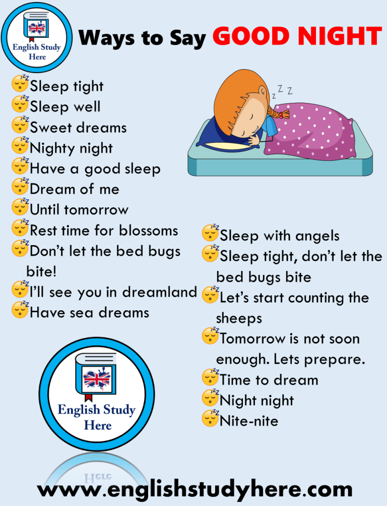 18-ways-to-say-good-night-in-english-english-study-here